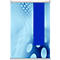 Postersklem - aluminium - lengte 210 mm.