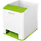Pot à crayons WOW Sound Leitz, 1 compartiment, compartiment smartphone avec amplificateur de son, blanc/vert