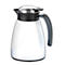 Pot à vide GLACE, à double paroi, capacité 1 l, acier inoxydable laqué, blanc