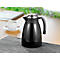 Pot à vide GLACE, à double paroi, capacité 1 l, acier inoxydable laqué, noir