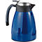 Pot à vide GLACE, à double paroi, capacité 1 l, acier inoxydable peint, bleu