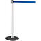Poteau à sangle GLA 28 RS-GUIDESYSTEMS®, blanc, sangle bleue