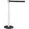 Poteau à sangle GLA 28 RS-GUIDESYSTEMS®, blanc, sangle noire