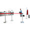 Poteau à sangle GLA 55 RS-Guideline, sangle rouge lot de 2