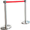 Poteau à sangle GLA 55 RS-Guideline, sangle rouge lot de 2