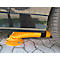 Poteau de délimitation flexible, auto-redressable, H 1000 mm, jaune-noir