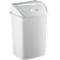 Poubelle à couvercle basculant - l. 310 x P 400 x H 680 mm - 50 litres - blanc