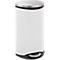 Poubelle à pédale blanche Soft Close, 30 litres