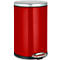 Poubelle à pédale Classic, 20 l, rouge