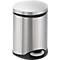 Poubelle à pédale en inox Soft Close, 50 litres