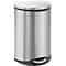 Poubelle à pédale en inox Soft Close, 6 litres