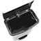 Poubelle à pédale Step-ON Slim Jim, en inox, 90 litres, noir