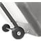 Poubelle à pédale Step-ON Slim Jim, en inox, 90 litres, noir
