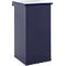 Poubelle Carro-Lift - L 300 x P 300 x H 600 mm - 55 l -ignifuge -couvercle à soulever - bleu