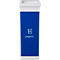 Poubelle de tri Paperflow, capacité 60 l, pour papier, avec couvercle amovible &amp; pictogramme, extensible, L 363 x l 263 x H 760 mm, polystyrène, bleu-blanc