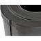 Poubelle de tri sélectif Triomf Vepa Bins - HDPE - L 1100 x P 385 x H 755 mm - 3 bacs de 45 l - noir