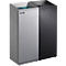 Poubelle Janibell TT330, capacité 75,7 l, rectangulaire, pieds en caoutchouc, L 323 x l 357 x H 913 mm, acier argenté