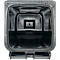 Poubelle mobile SSI Schäfer GMT eXtra, 120 l, EN 840, préparée pour recevoir une puce, poignée de traction, plastique recyclé à 90 %, noir-noir
