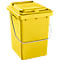 Poubelle Mülli - pour tri sélectif ou stockage - l. 175 x P 195 x H 300 mm - 10 litres - jaune