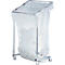 Poubelle pour tri sélectif gros volume JUMBO, mobile, contenance de 2500 L,
