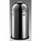 Poubelle Pushboy WESCO, 50 litres, Ø 390 x H 755 mm, inox