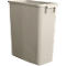 Poubelle sans couvercle, 60 L, gris