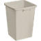 Poubelle sans couvercle, 90 litres, gris