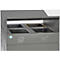Poubelles de tri sélectif VAR, 4 bacs, hématite