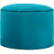 Pouf DotCom pour pouf sac scuba®, pour pouf Swing, lavable, L 500 x P 500 x H 300 mm, pétrole