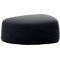 Pouf GOGO Leyform, moyen, ovale, L 980 x P 910 x H 390 mm, avec patins, revêtement tissu, anthracite