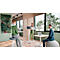 Pouf Leitz Ergo Active, ergonomique, réglable en hauteur, assise triangulaire confortable, rembourrage en mousse, poignée de transport, jusqu'à 100 kg, gris clair