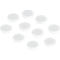 Power magneten Franken, rond, tot 0,3 kg, speciale coating, Ø 24 mm, kunststof, wit, 10 stuks