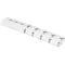 Premium kabelslang, L 1250 mm, wit