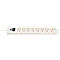 Premium-Line stekkerdozen, 8-voudig, wit