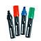 Presentatie marker Legamaster JUMBO 7-155594, voor flipovers, etui met 4 stuks