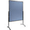 Presentatiebord Legamaster PREMIUM PLUS opvouwbaar, textiel, blauwgrijs