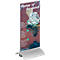 Présentoir de table DURABLE, support en acrylique et pied en aluminium, format long