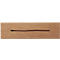 Présentoir de table Sigel, droit, avec socle en chêne, acrylique transparent, 1,5 mm, L 116 x P 46 x H 192 mm, pour formats A6, 1 pièce