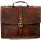 PRIDE SOUL Businesstas Jayden, met draaggreep, met Ipad-vak, rundsleer, bruin