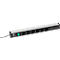 Prise multiple Treston 468/5, 6x, interrupteur marche/arrêt, câble de 4,5 m, 16 A/250 V, L 468 x P 44 x H 52 mm, aluminium