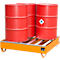 Profiellekbak type PW vlg. StawaR, voor 4 vaten, 230 l, 72 kg, oranje