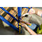 Profilé de protection d'angle Durable C19, rectangulaire, pour l'intérieur &amp; l'extérieur, surface adhésive de chaque côté 19 mm, L 1000 x l 26 mm, mousse PU, jaune/noir