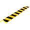 Profilé de protection d'angle Knuffi®-Flex, pièce de 1 m, jaune/noir
