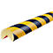 Profilé de protection d'angle type A+, unité de 1 m, jaune/noir