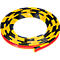 Profilé de protection d'angle type E, rouleau de 5 m, jaune/noir