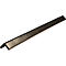 Profilé de protection d'angle type E, rouleau de 5 m, noir