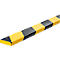 Profilé de protection de surface Durable S10, rectangulaire, surface adhésive 40 mm, autocollant, pour l'intérieur &amp; l'extérieur, L 1000 mm, mousse PU, jaune/noir