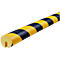 Profilé de protection des chants type B+, unité de 1 m, jaune/noir