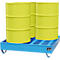 Profilwanne PW gem. StawaR, für 4 Fässer, 230 l, 72 kg, blau