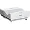 Projecteur 3LCD à focale ultra-courte Epson EB-760W, jusqu'à 150 pouces, 4 100 lumens, HD Ready WXGA, 2 500 000:1, blanc